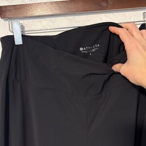 Athleta Wide Leg Pants in Black